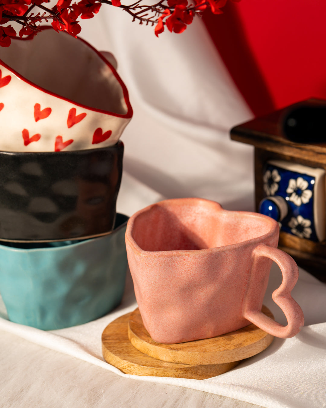 Heart Collection Crockery for kitchen use.