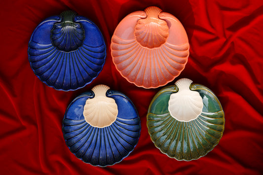 Elegant ceramic chip and dip platter – a unique crockery piece for stylish serving.